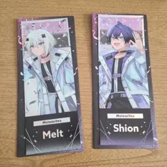 中古【 すとふぇす 】ランダム ホログラム チケット めるとくん しおんくん