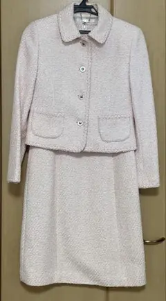 courreges ツィードジャケットワンピースセット　　9AR（Mサイズ）