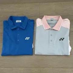 YONEX ポロシャツ 青 グレー ピンク メンズ用