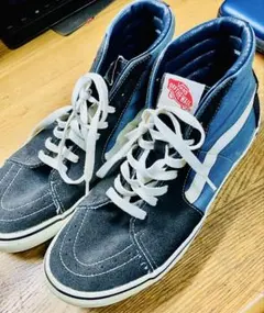 Vans ハイカットスニーカー ブルー/ブラック