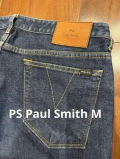 極美品PS Paul Smithポールスミス ストレートデニム インディゴ Mのサムネイル
