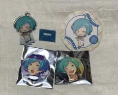 あんスタ　深海 奏汰　缶バッジ　アニカフェ　アクリルスタンド