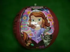 【143】説明の注意をよんでね。　中古ビーチボール　ソフィア　40cm