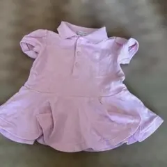 ラルフローレン　ピンクワンピース　12M