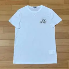 極美品〕モンクレール ワッペン Tシャツ ホワイト S 国内正規品 4S554 