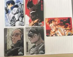 ヒロオカ原画展　マグネットカード　相澤消太　飯田天哉　オールマイト　エンデヴァー