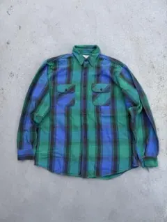 70s〜80s five brother ヘビーネルシャツ