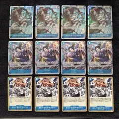 【新品未使用】ワンピースカード 赤青エースデッキパーツ