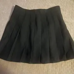 黒のプリーツスカート サイズF