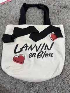 LANVIN en Bleu ランバンオンブルー　リボントートバッグ　ハートのサムネイル