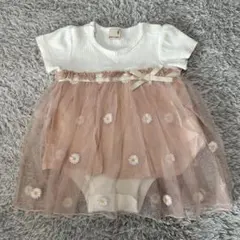 プティマイン　半袖ロンパース　80cm