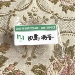 INI XQUARE-MASTERPIECE 田島将吾 ネームプレート