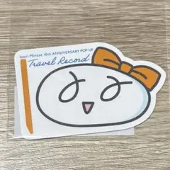 水瀬いのり POP UP ステッカー Travel Record