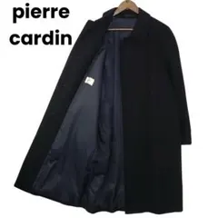 【希少✨】ピエールカルダン カシミア混 ウールチェスターコート ダークネイビーL