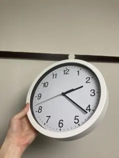 掛け時計ホワイト