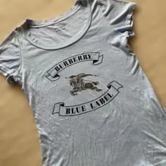 あさん専用 Burberry Blue Label 半袖Tシャツライトブルー