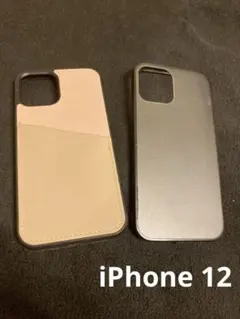 iPhone 12 / 12Pro / 12mini ケース　2点セット