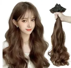 ORSUNCERウィッグ 襟足 ロング えりあし エクステ カール 耐熱