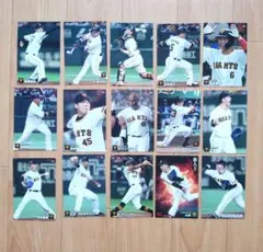 希少】プロ野球チップス2000「ON CARD」5枚セット（王貞治・長嶋茂雄