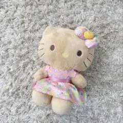 d➕サンリオ➕ ポムポムプリン アロハシャツ 日焼け ぬいぐるみ