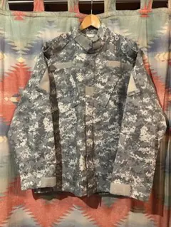 00s〜 米軍 実物 デジタルカモフラ ACU ジャケット sizeM〜L位