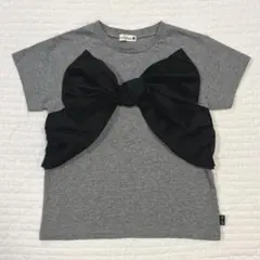 ブランシェス【b.+A】金子綾/リボン付きTシャツ130cm