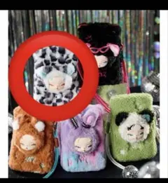 dodonami ミッドナイトディスコ スマホポーチ レオパード