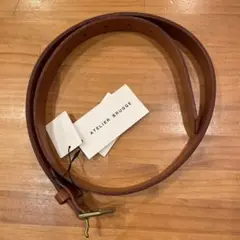 ATELIER BRUGE ブラウンレザーベルト