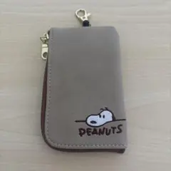 スヌーピー　キーケース　パスポーチ　スマイルスヌーピー　SNOOPY パスケース