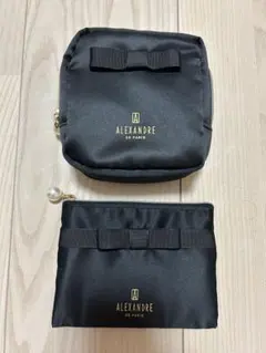 未使用　ALEXANDRE DE PARIS ポーチ 2点セットのサムネイル