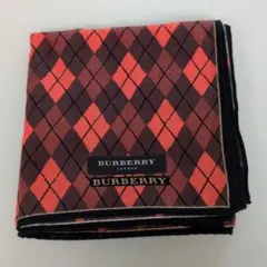 BURBERRY ダイヤモンドパターン ハンカチ