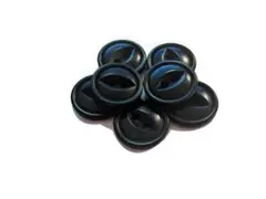 手芸釦 天然ナット釦 キャッツアイ 猫目ボタン（13mm7個入り ）ブラック