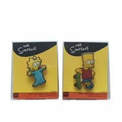 シンプソンズ ピンバッジ 2個セット