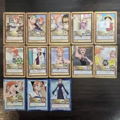 ワンピースカード カードダス ナミ 13枚セット まとめ売り 初期 旧裏のサムネイル