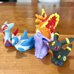 ポケモン　指人形　ブラッキー　ラティアス　5匹セット