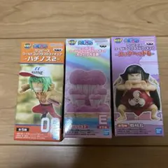 ワンピース　ワールドコレクタブルフィギュア 未開封　3個セット