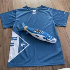 ■非売品■　北海道日本ハムファイターズＴシャツ　　しゃけまるセット