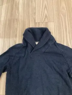 ダークネイビー ハイネックセーター