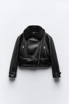 レザー ブルゾン