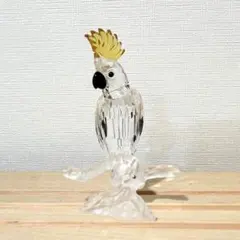 【値下げ不可】スワロフスキー バタンインコ キバタン オウム Cockatoo