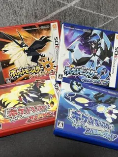 【4本セット】ポケモンウルトラサン・ムーン / オメガルビー・アルファサファイア