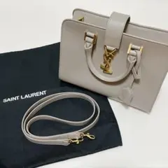 ❤美品❤️YSLイヴサンローラン ハンドバッグ ショルダーバッグ ベイビーカバス