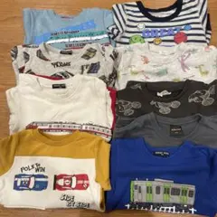 男の子　トレーナー　100 9点　プラレール　Hungry Heart