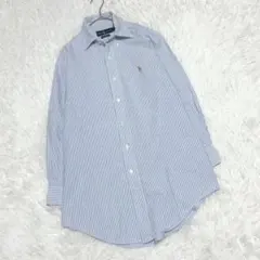 ラルフローレン 長袖シャツ オックスフォード ストライプ BDシャツq40