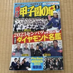 輝け甲子園の星 2023年3月号 第95回センバツ高校野球