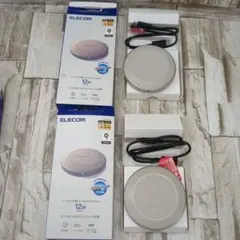7/0819x06 エレコム ワイヤレス充電器12W ゴールド W-QA26GD