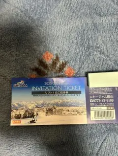 スキージャム勝山 リフト1日券