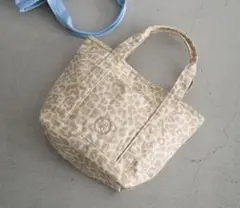 新品未使用　ローリーズファーム トートバッグ ベージュ レオパード ハンドバッグ