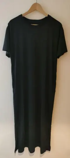 THE NORTH FACE ブラック ロングワンピース 半袖