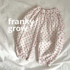 frankygrow つぶつぶパンツ　赤　110cm サイズＭ　日本製